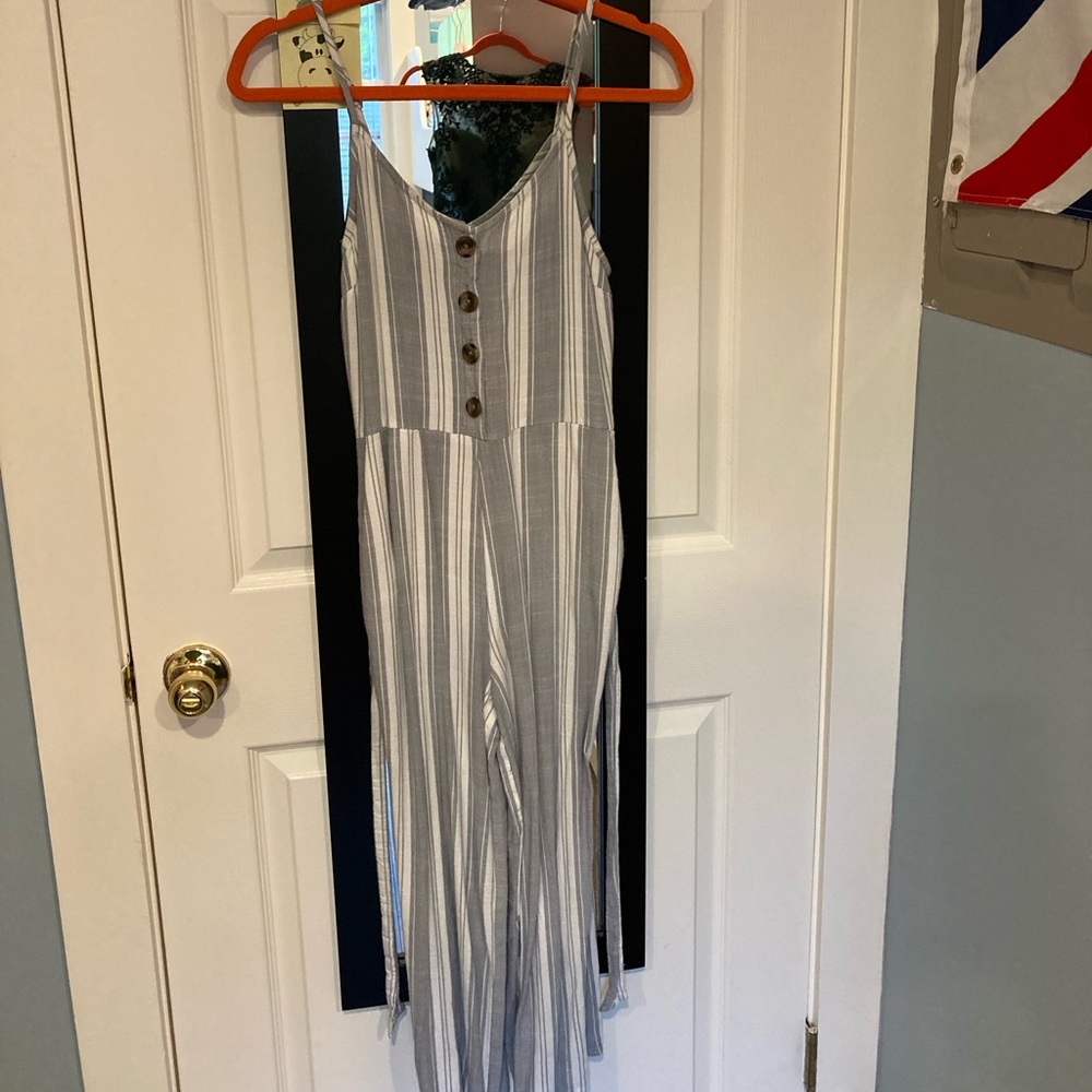 Stripped jumpsuit